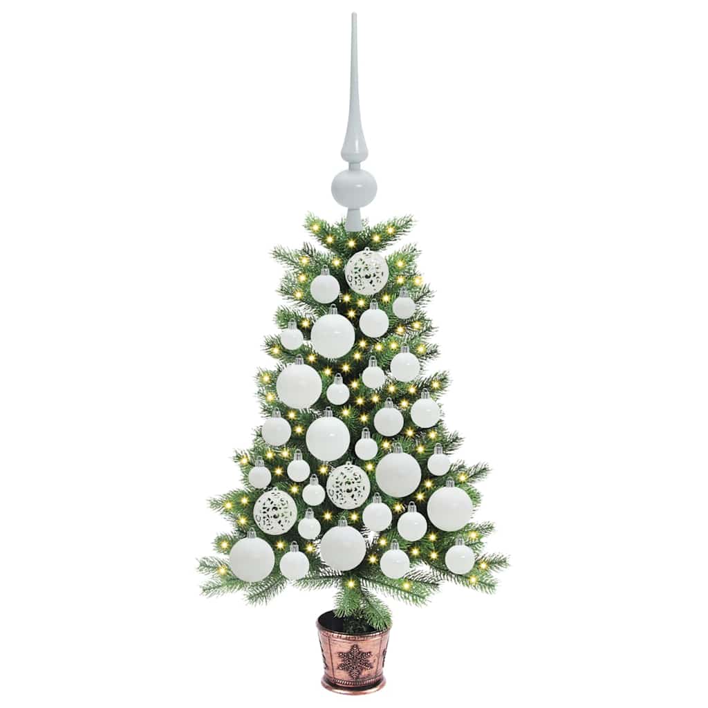 Kerstboom met 150 LED met standaard Groen 65 cm PE
