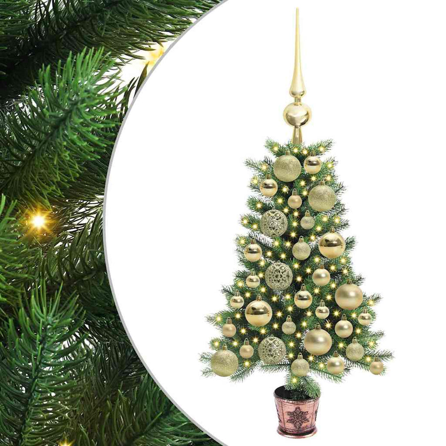 Kerstboom met 150 LED met standaard Groen 65 cm PE