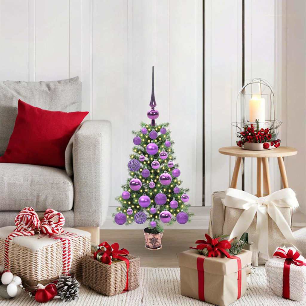 Kerstboom met 150 LED met standaard Groen 65 cm PE