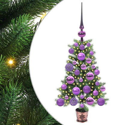 Kerstboom met 150 LED met standaard Groen 65 cm PE