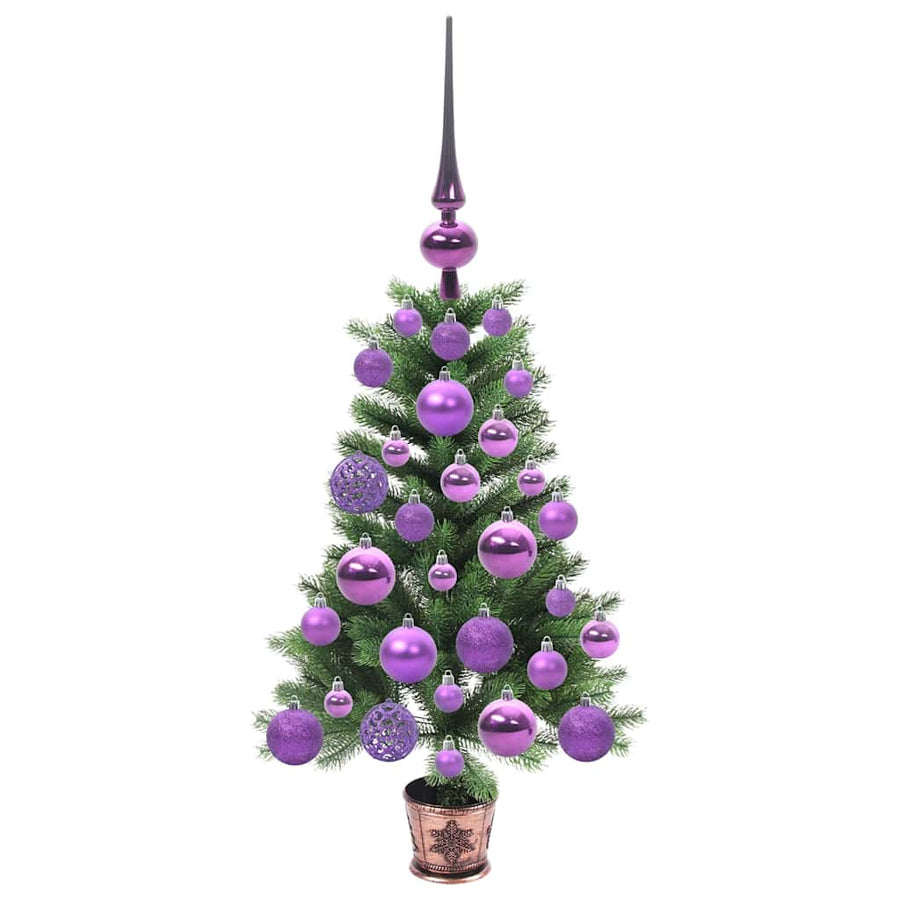 Kerstboom met 150 LED met standaard Groen 65 cm PE
