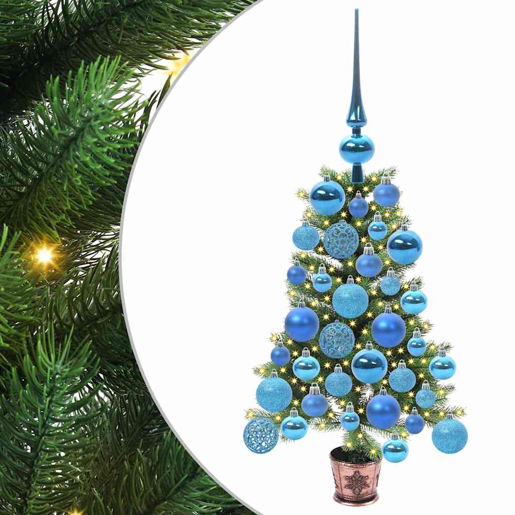 Kerstboom met 150 LED met standaard Groen 65 cm PE