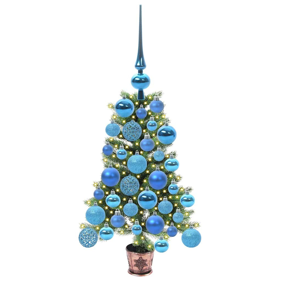 Kerstboom met 150 LED met standaard Groen 65 cm PE