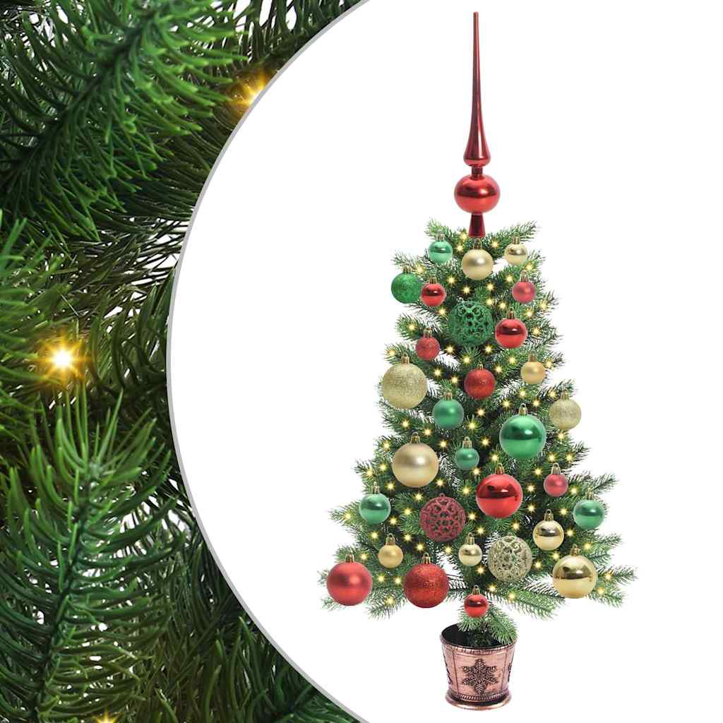 Kerstboom met 150 LED met standaard Groen 65 cm PE