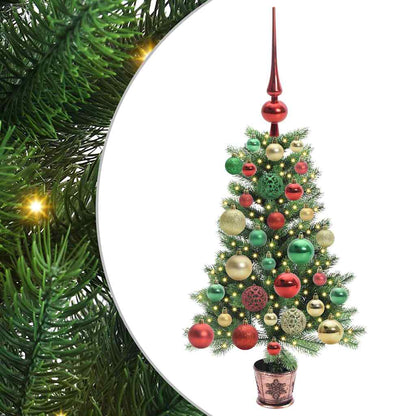 Kerstboom met 150 LED met standaard Groen 65 cm PE