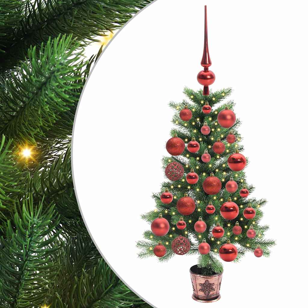 Kerstboom met 150 LED met standaard Groen 90 cm PE