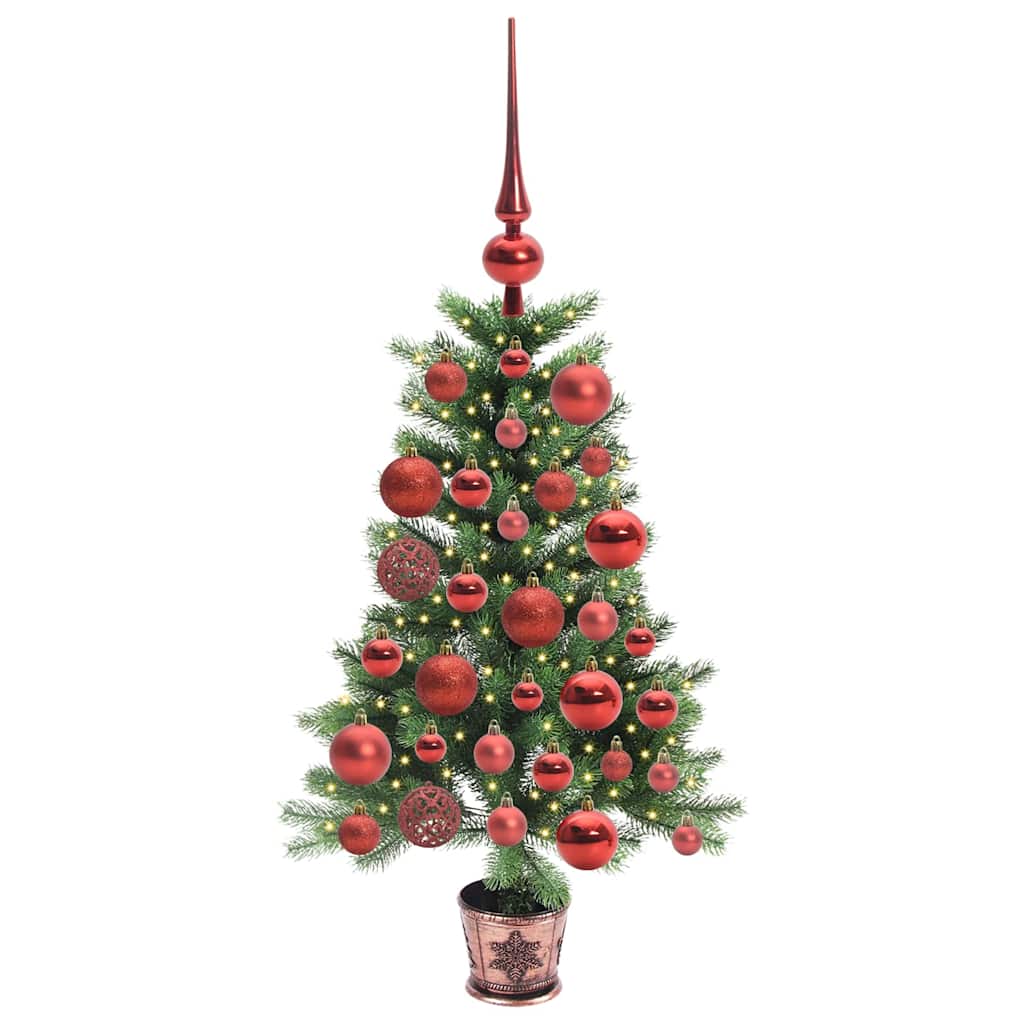 Kerstboom met 150 LED met standaard Groen 90 cm PE