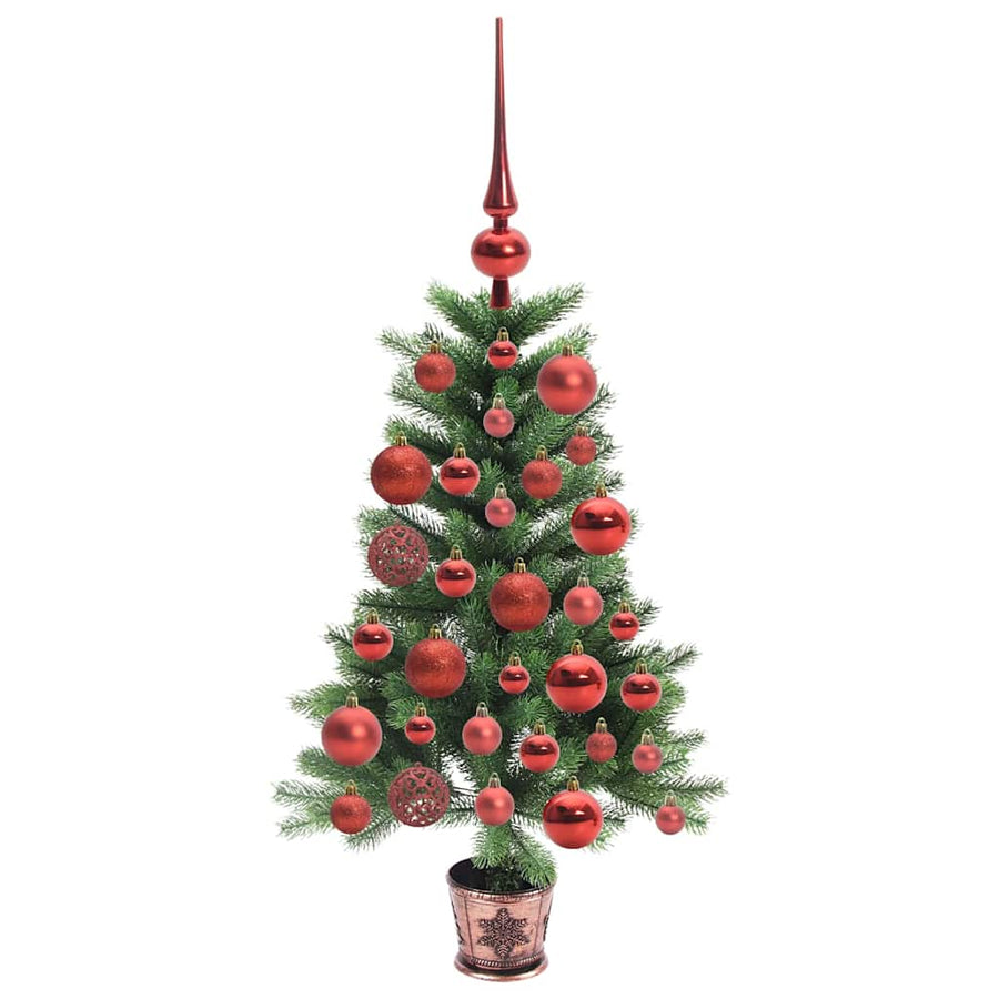 Kerstboom met 150 LED met standaard Groen 90 cm PE