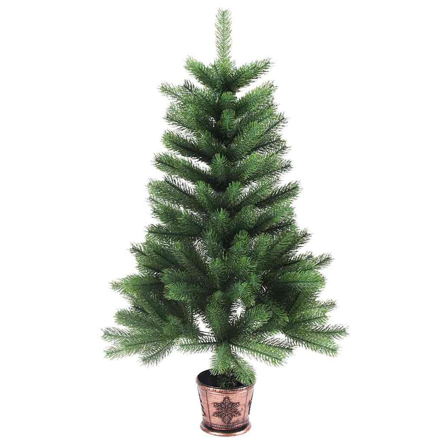 Kerstboom met 150 LED met standaard Groen 90 cm PE