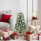 Christmas Tree with 150 LEDs with Stand Green 90 cm PE