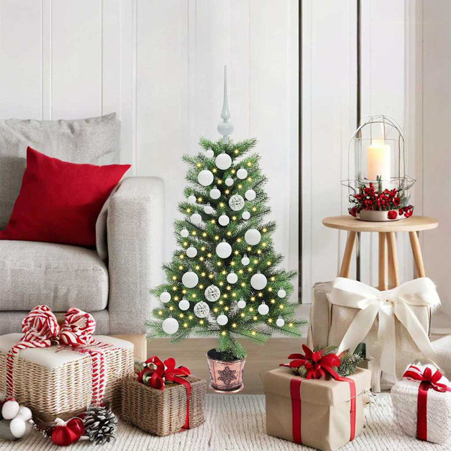 Kerstboom met 150 LED met standaard Groen 90 cm PE