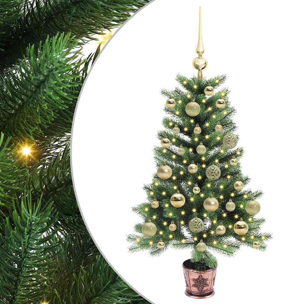 Kerstboom met 150 LED met standaard Groen 90 cm PE