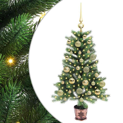 Kerstboom met 150 LED met standaard Groen 90 cm PE