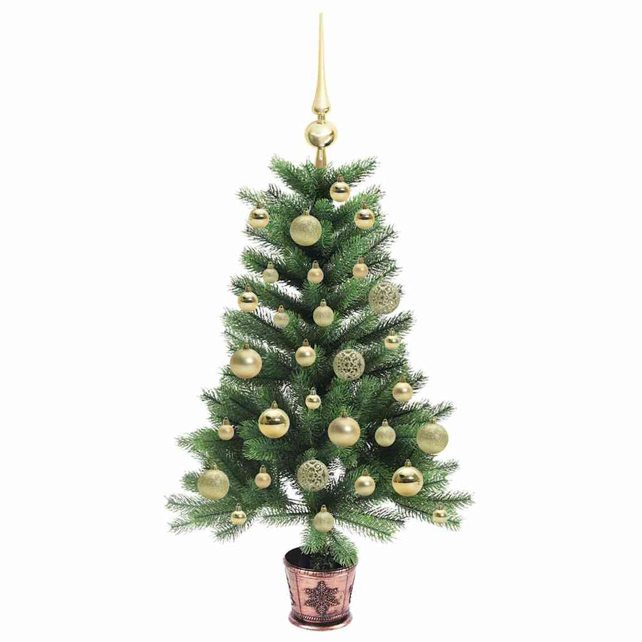 Kerstboom met 150 LED met standaard Groen 90 cm PE