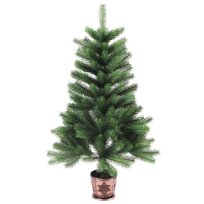 Kerstboom met 150 LED met standaard Groen 90 cm PE