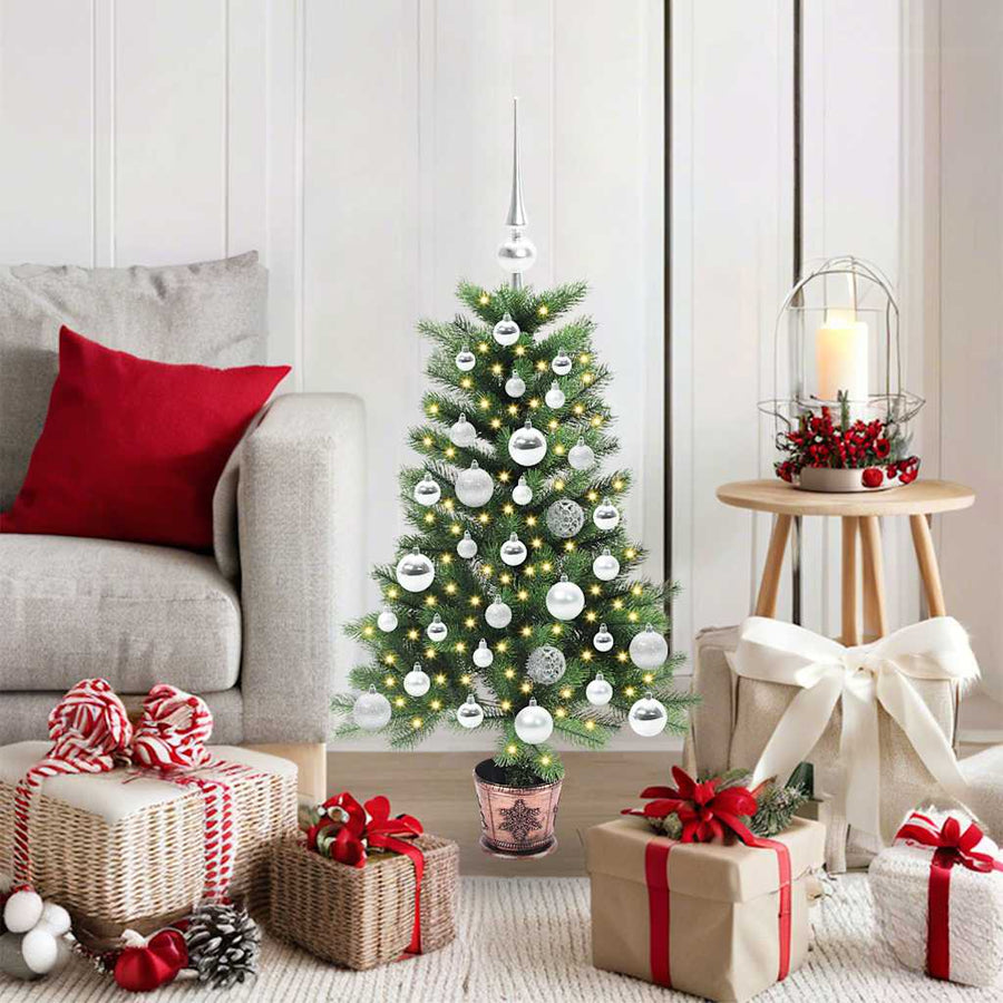 Kerstboom met 150 LED met standaard Groen 90 cm PE