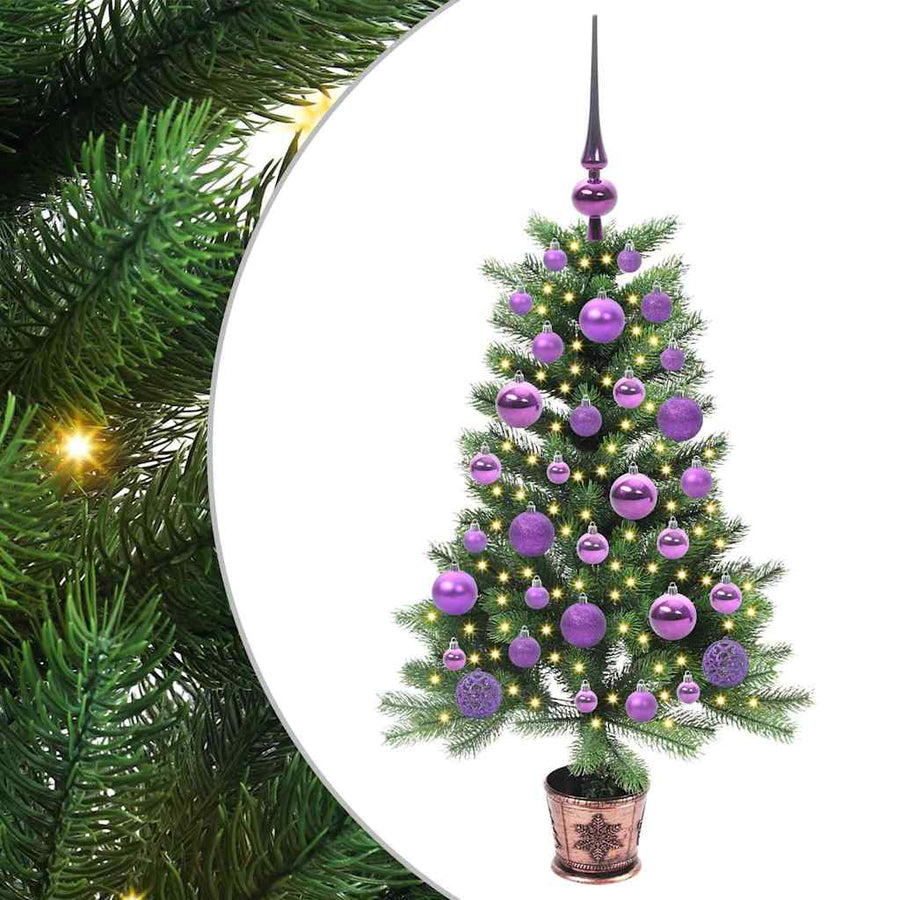 Kerstboom met 150 LED met standaard Groen 90 cm PE