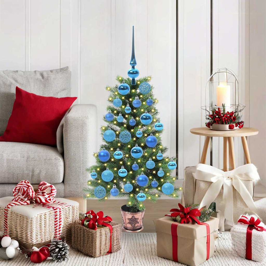 Kerstboom met 150 LED met standaard Groen 90 cm PE