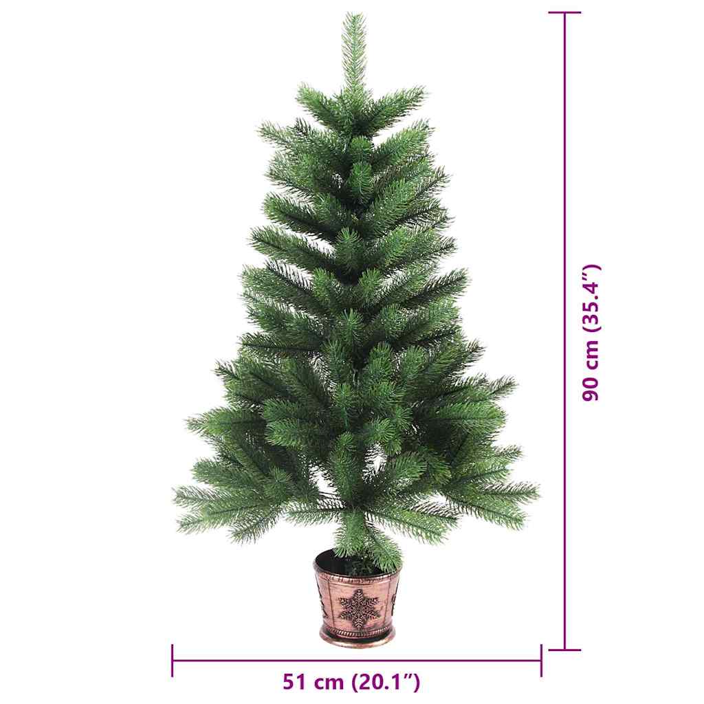 Kerstboom met 150 LED met standaard Groen 90 cm PE
