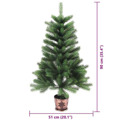 Kerstboom met 150 LED met standaard Groen 90 cm PE