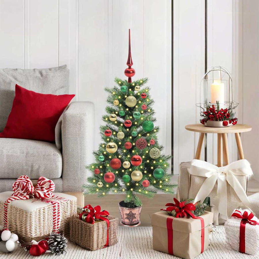 Kerstboom met 150 LED met standaard Groen 90 cm PE