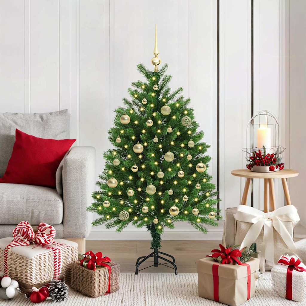 Kerstboom met 150 LED met standaard Groen 120 cm PE