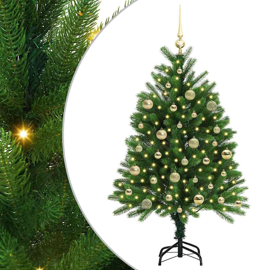 Kerstboom met 150 LED met standaard Groen 120 cm PE