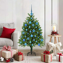 Kerstboom met 150 LED met standaard Groen 120 cm PE