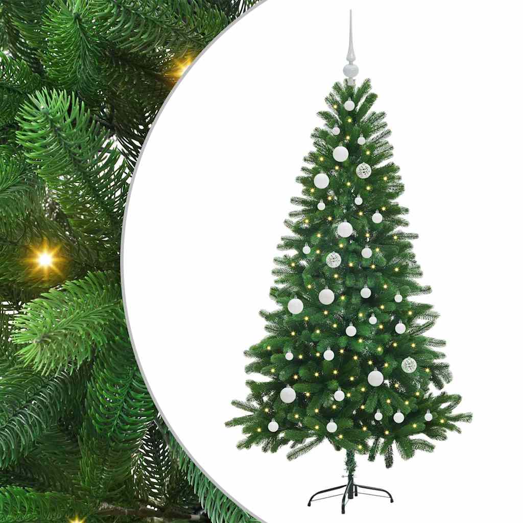 Kerstboom met 150 LED met standaard Groen 150 cm PE