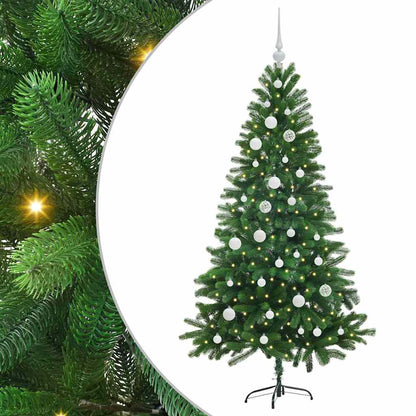 Kerstboom met 150 LED met standaard Groen 150 cm PE
