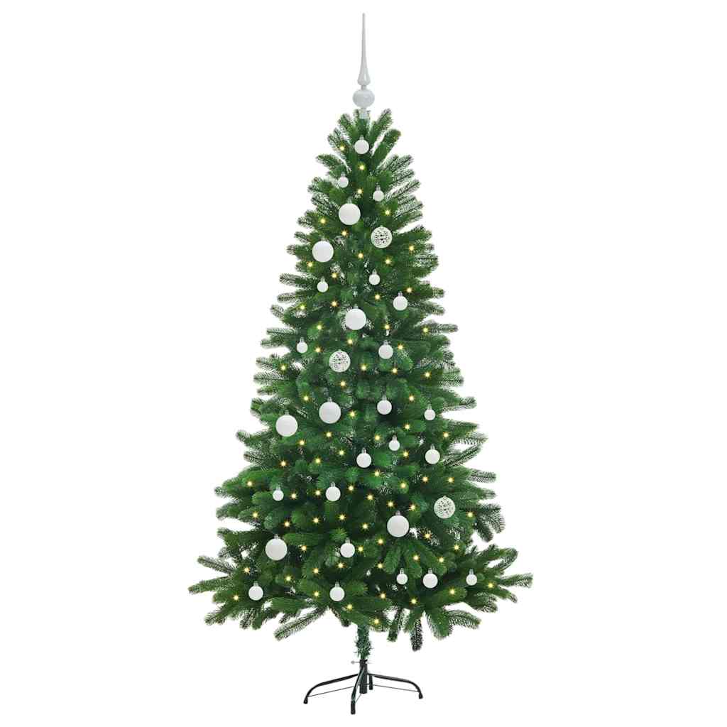 Kerstboom met 150 LED met standaard Groen 150 cm PE