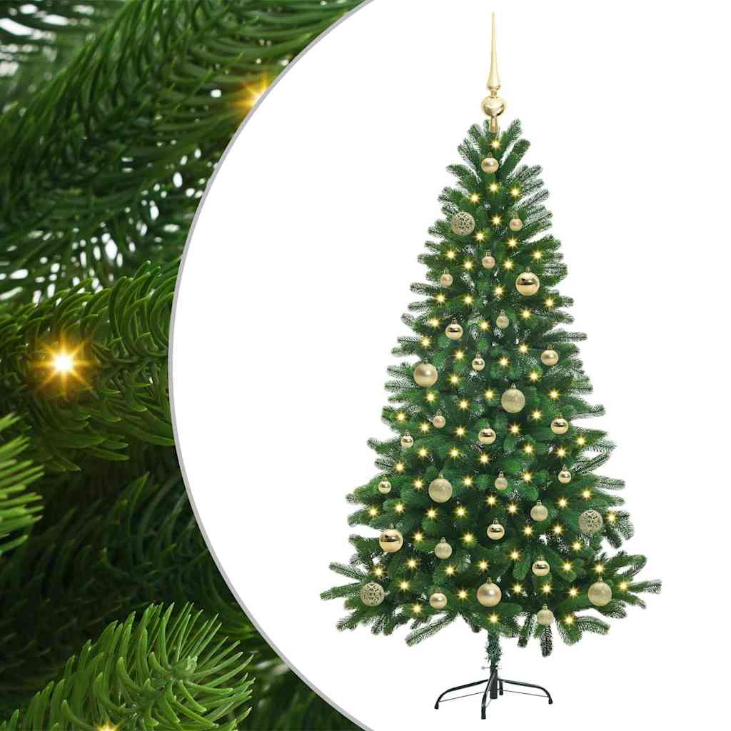 Kerstboom met 150 LED met standaard Groen 150 cm PE
