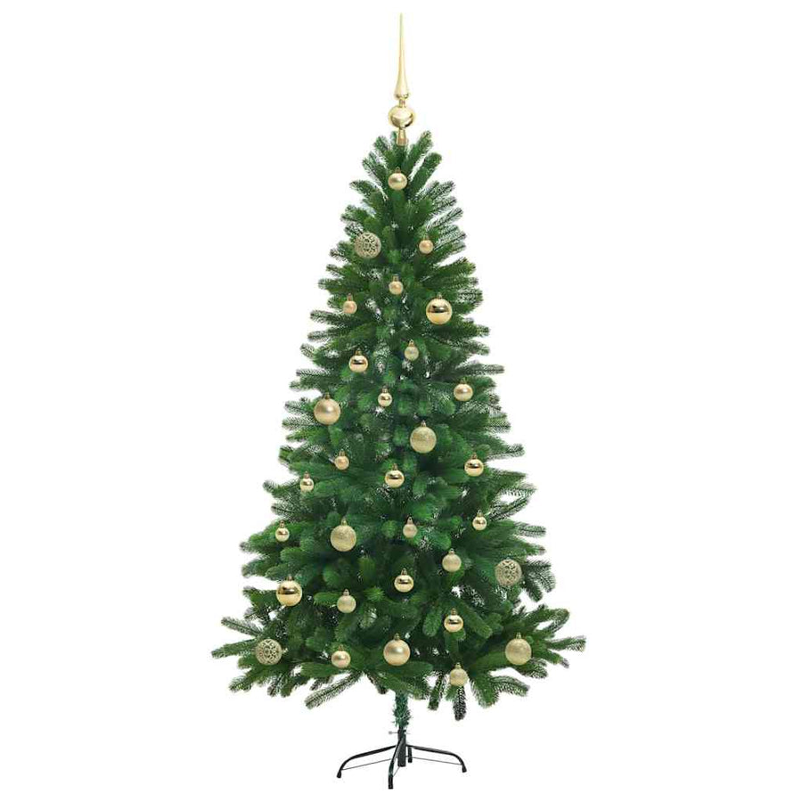 Kerstboom met 150 LED met standaard Groen 150 cm PE