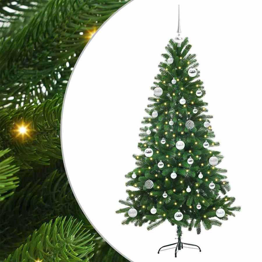 Kerstboom met 150 LED met standaard Groen 150 cm PE