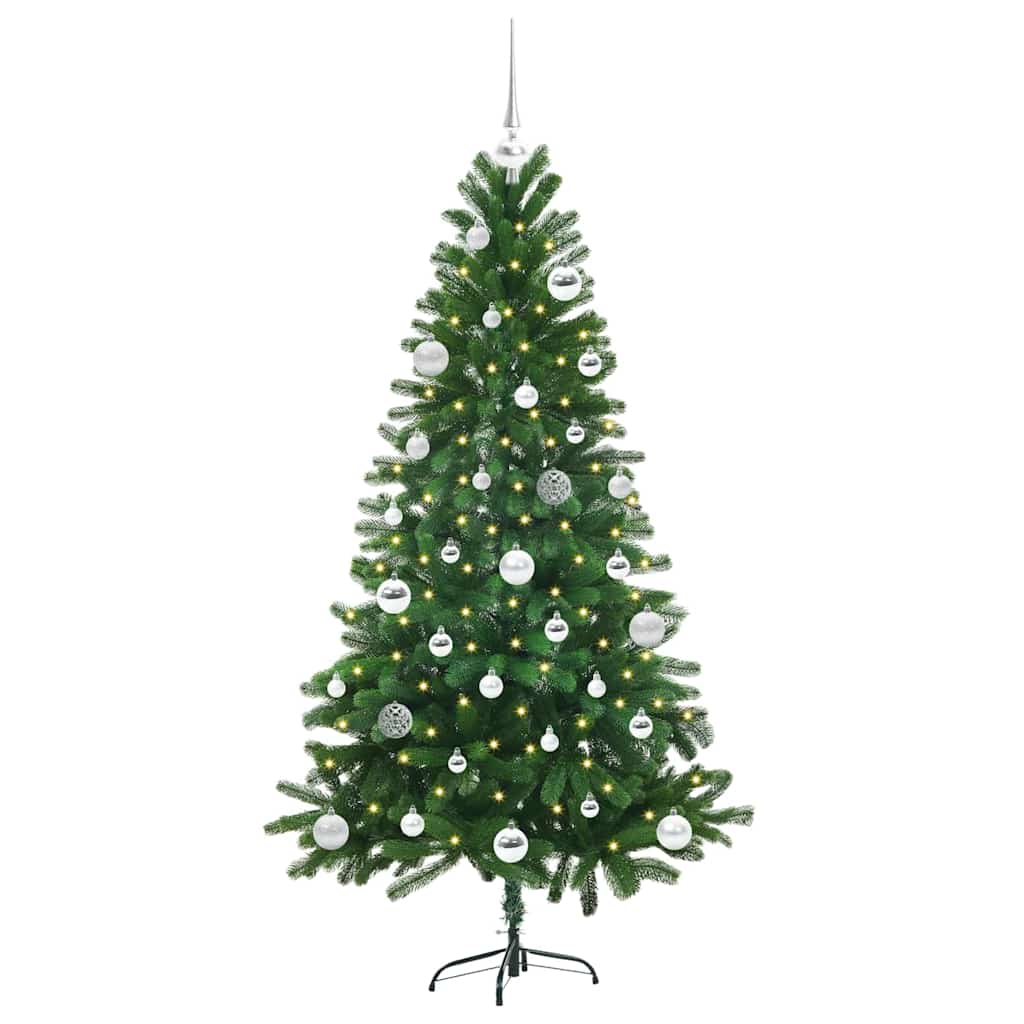 Kerstboom met 150 LED met standaard Groen 150 cm PE