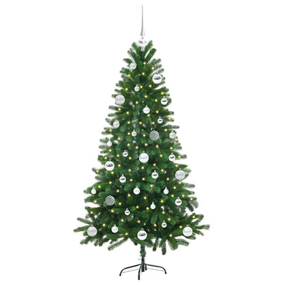 Kerstboom met 150 LED met standaard Groen 150 cm PE