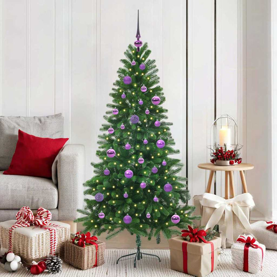 Kerstboom met 150 LED met standaard Groen 150 cm PE