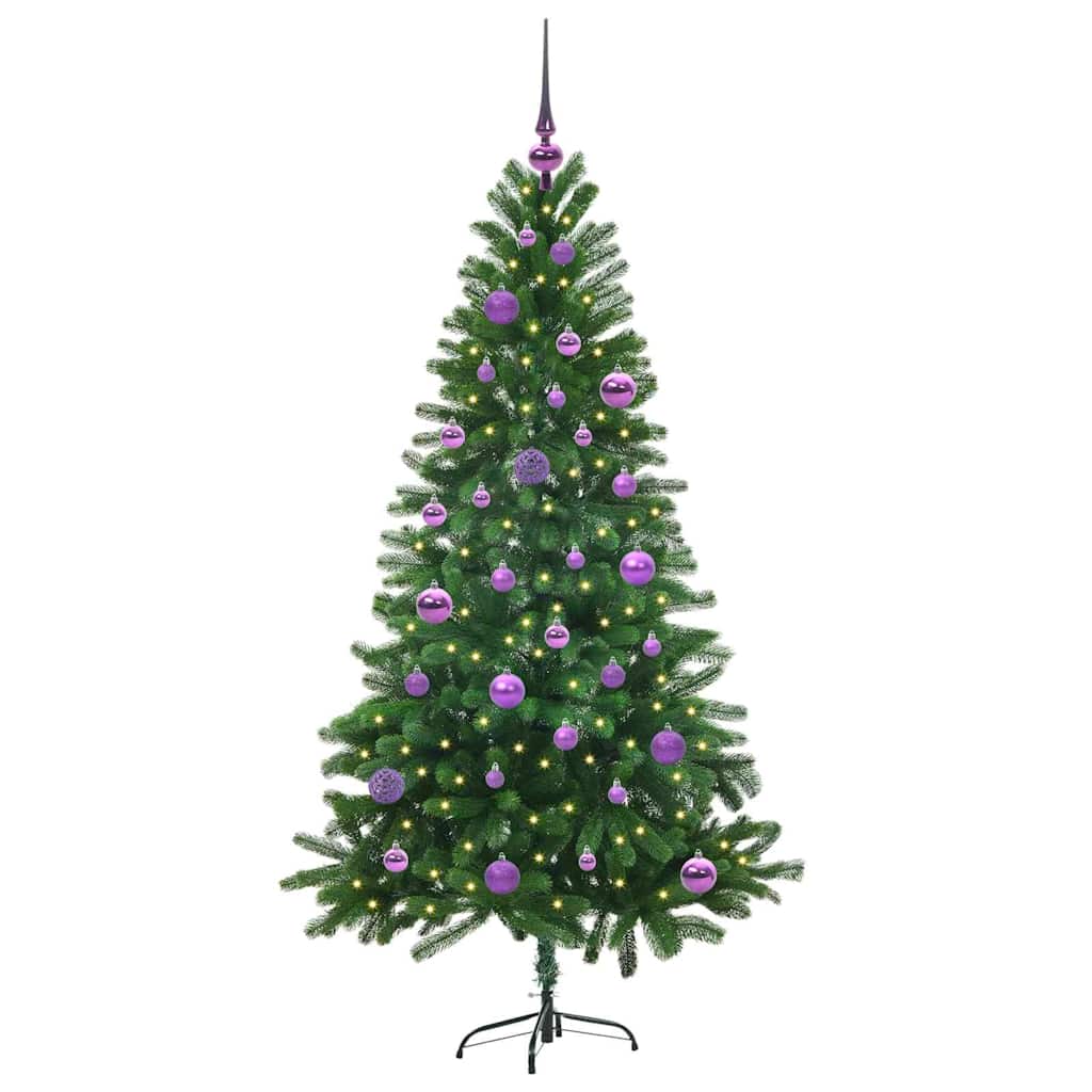 Kerstboom met 150 LED met standaard Groen 150 cm PE