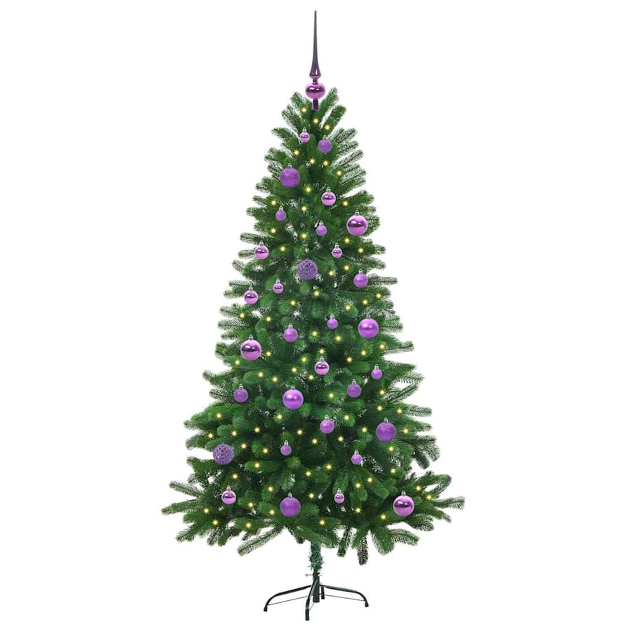 Kerstboom met 150 LED met standaard Groen 150 cm PE