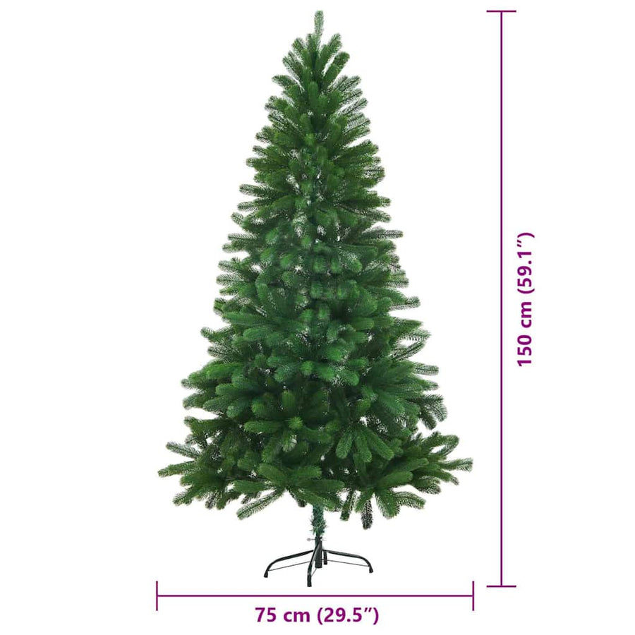 Kerstboom met 150 LED met standaard Groen 150 cm PE