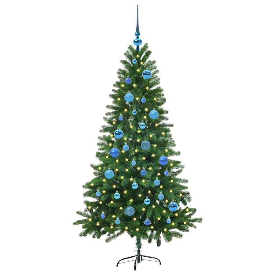 Kerstboom met 150 LED met standaard Groen 150 cm PE