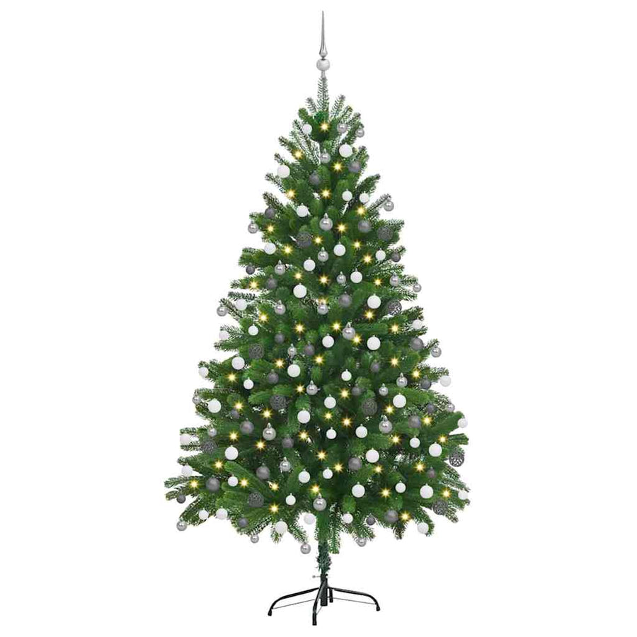 Kerstboom met 300 LED met standaard Groen 180 cm PE