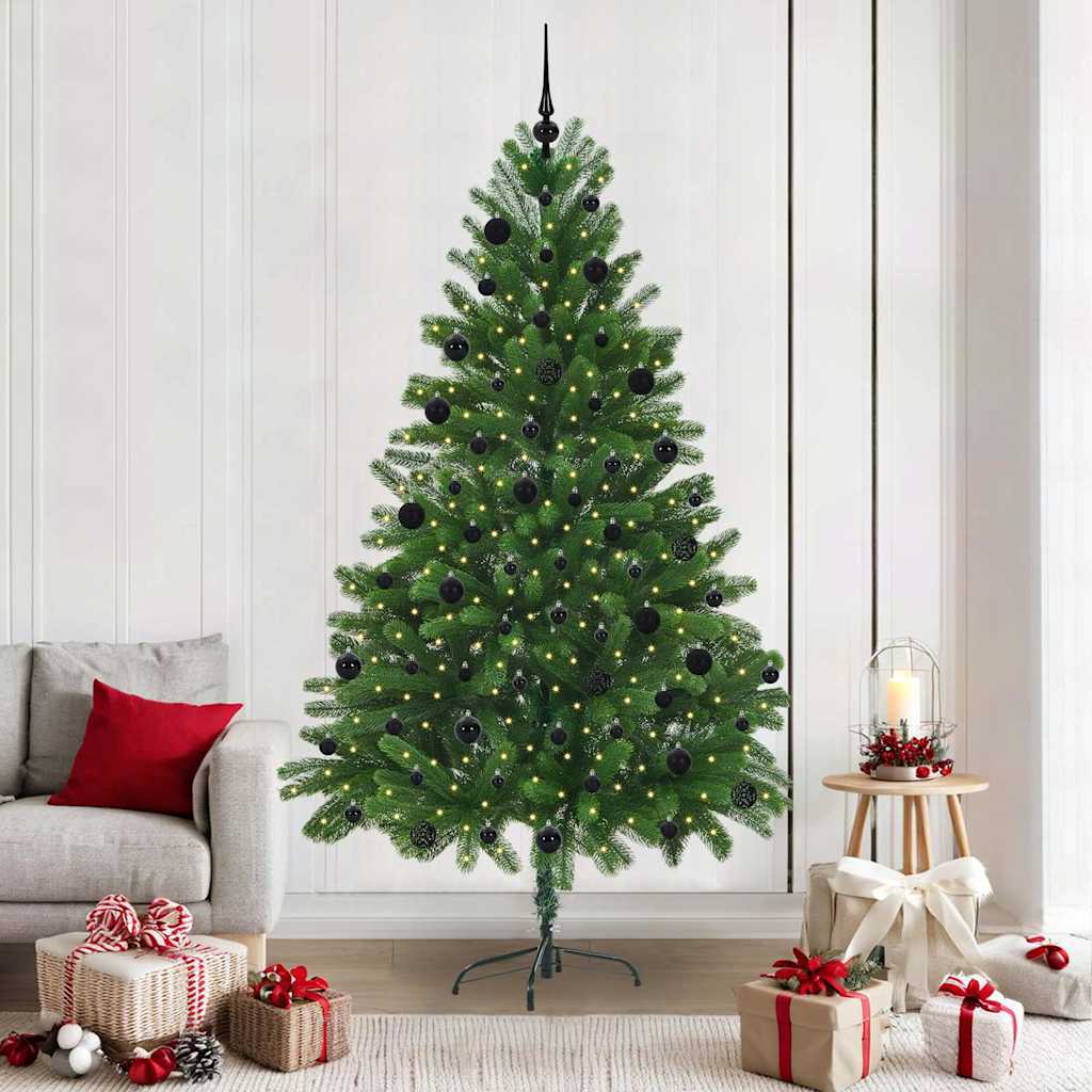 Kerstboom met 300 LED met standaard Groen 210 cm PE