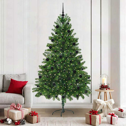 Kerstboom met 300 LED met standaard Groen 210 cm PE