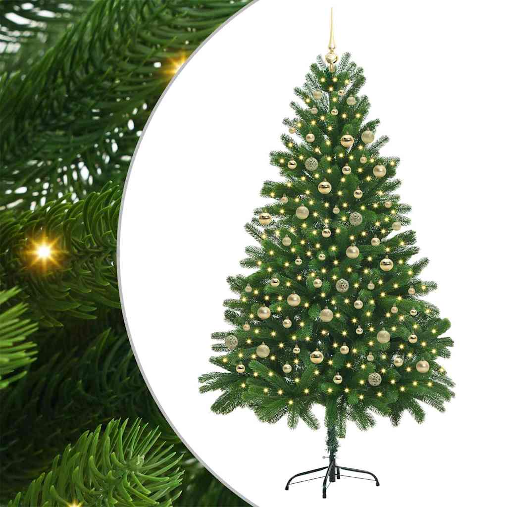 Kerstboom met 300 LED met standaard Groen 210 cm PE