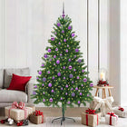 Kerstboom 210 cm groen met 300 LED en standaard
