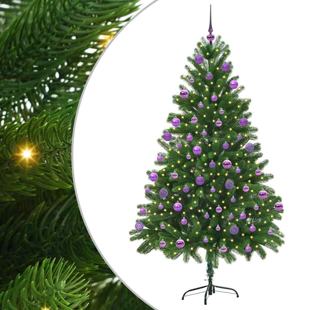Kerstboom met 300 LED met standaard Groen 210 cm PE