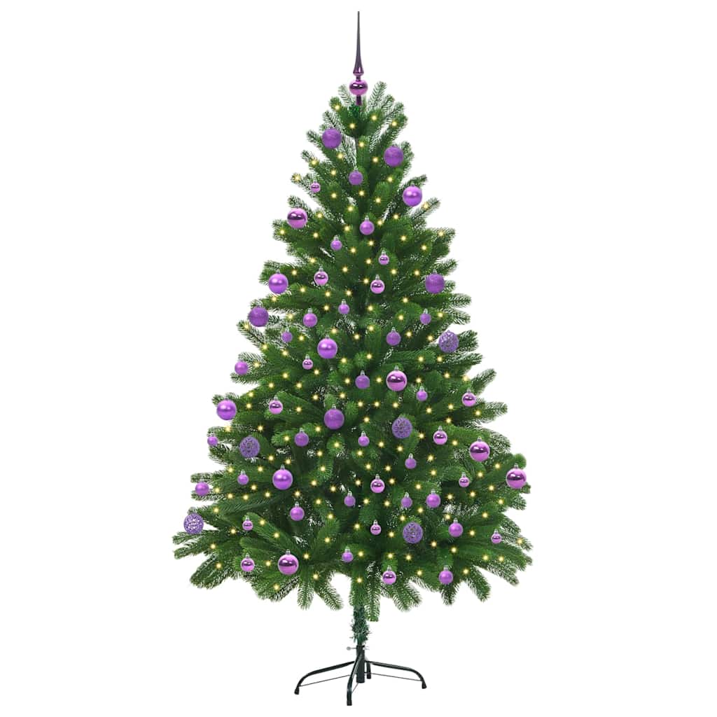 Kerstboom met 300 LED met standaard Groen 210 cm PE
