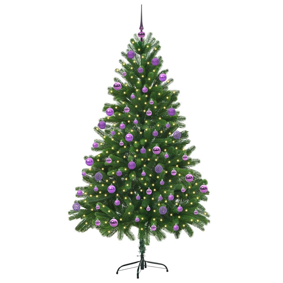 Kerstboom met 300 LED met standaard Groen 210 cm PE
