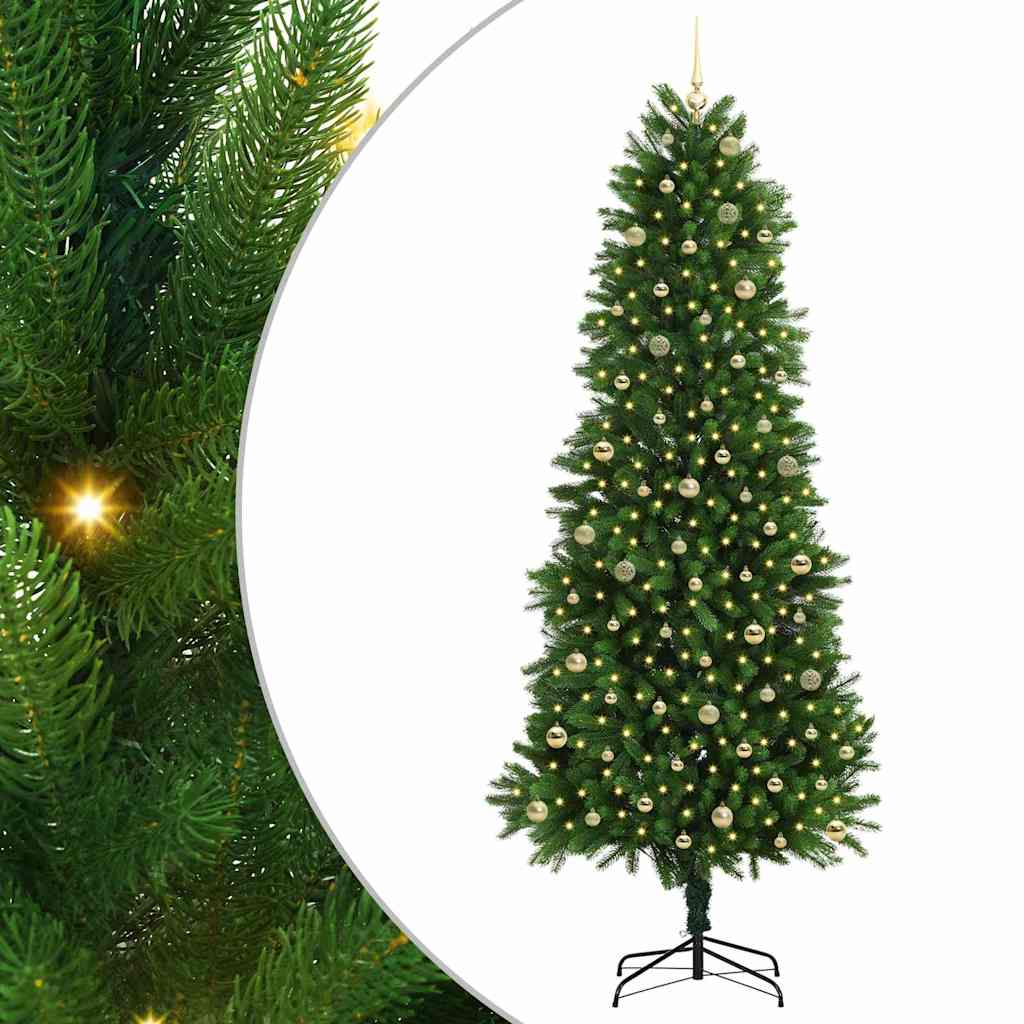 Kerstboom met 300 LED met standaard Groen 240 cm PE